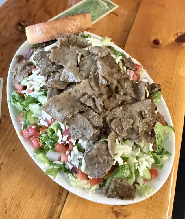 Greek Goodness Salad.