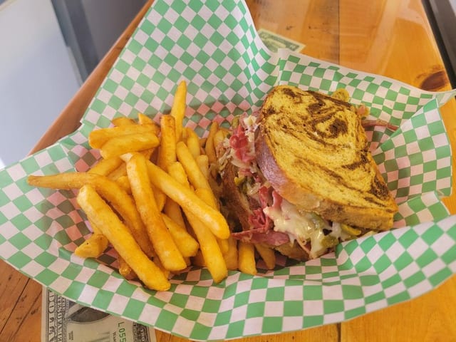 Ultimate Reuben Sandwich.