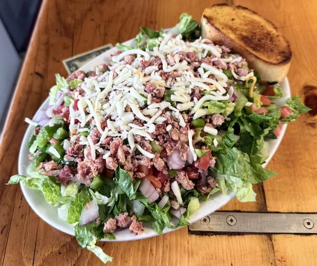 Mean Green Salad.