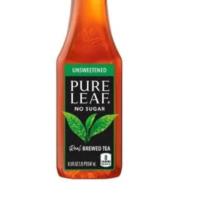 Bottled Pure Leaf Unsweet Tea.