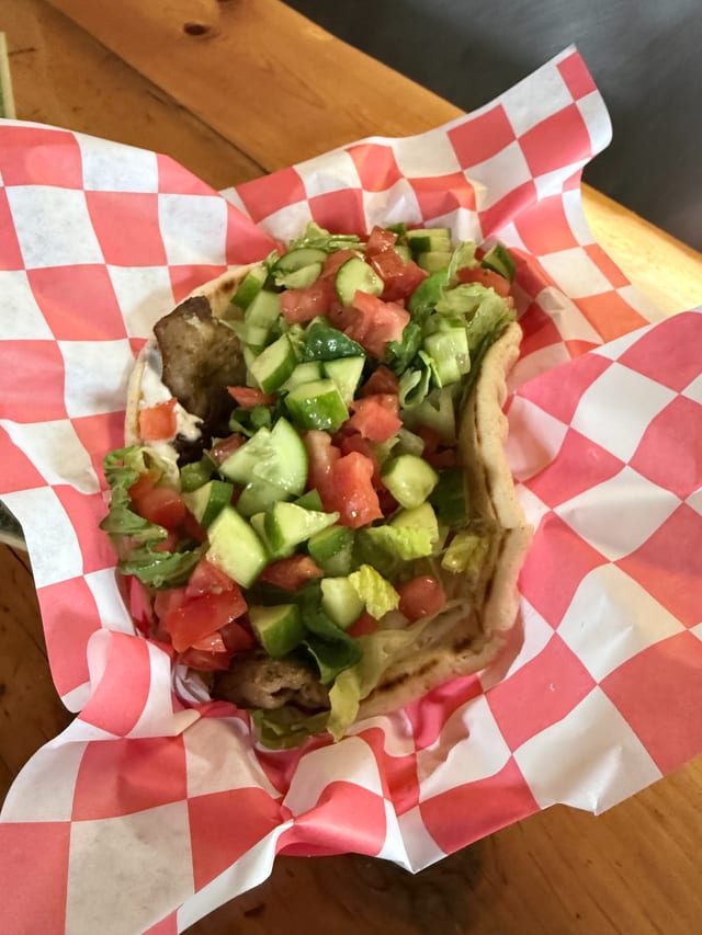 Gyro Sandwich.