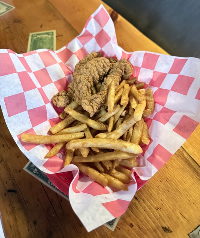 Chicken Strip Basket.